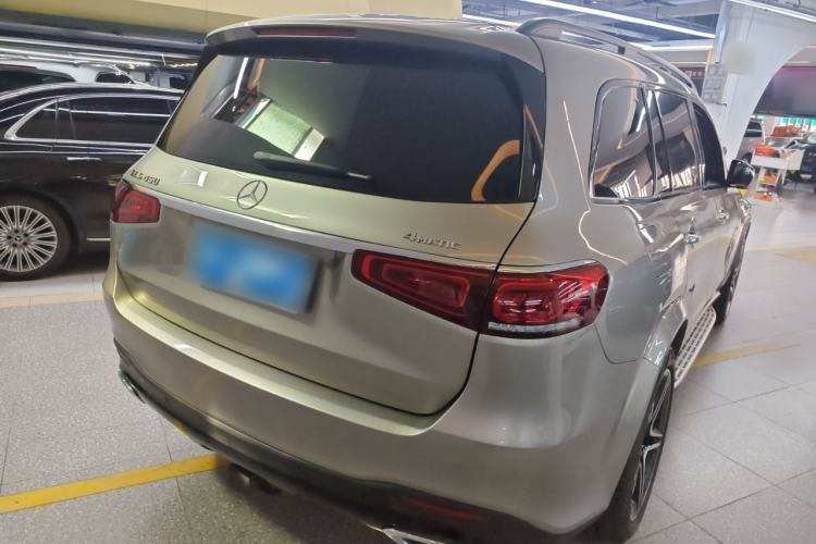 Used Mercedes-Benz GLS-Class 2021 GLS450 6-seater Luxury Package Sport Package Radar Package Plus Version Rear Right 45 Deg