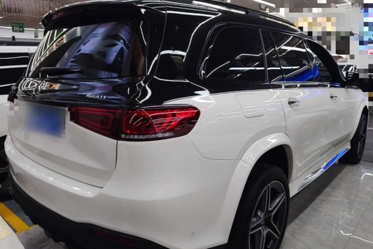 Used Mercedes-Benz GLS-Class 2021 GLS 450 7-seater U.S. specification Rear Right 45 Deg