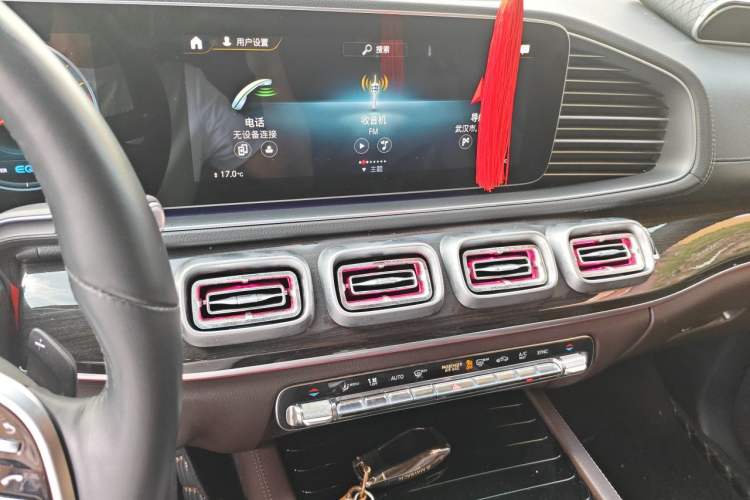 Used Mercedes-Benz GLS-Class 2022 GLS 450 7-seater small windows 21-inch wheels Mexican specification Audio And AC Panel