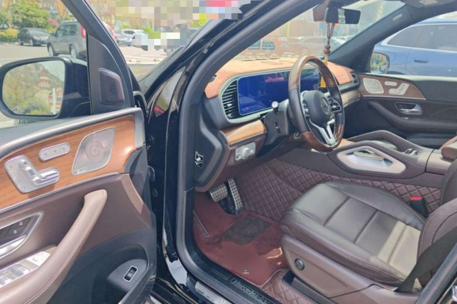 Used Mercedes-Benz GLS-Class 2022 GLS450 6-seater panoramic roof 21-inch wheels US specification Driver Seat