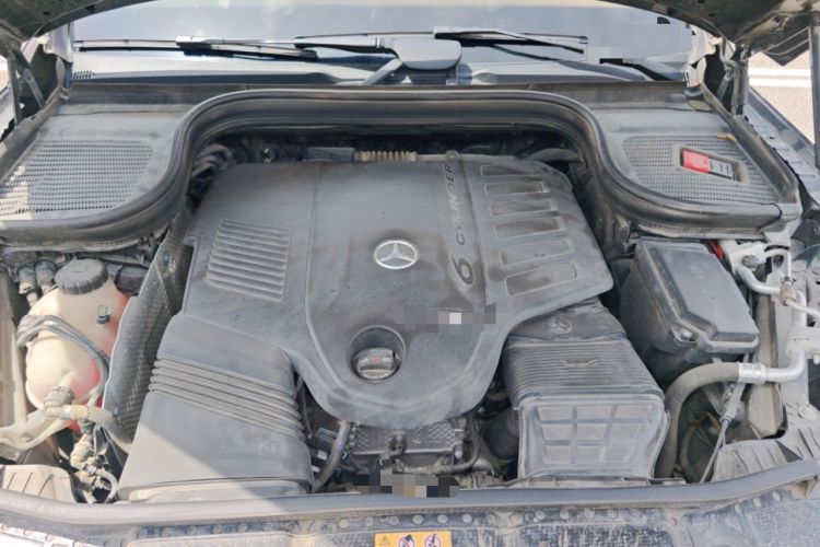 Used Mercedes-Benz GLS-Class 2022 GLS450 6-seater panoramic roof 21-inch wheels US specification Engine Bay