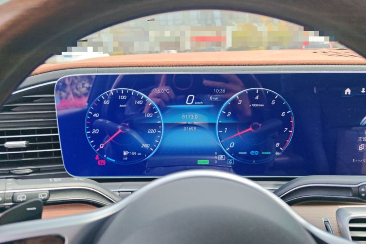 Used Mercedes-Benz GLS-Class 2022 GLS450 6-seater panoramic roof 21-inch wheels US specification Instrument Cluster