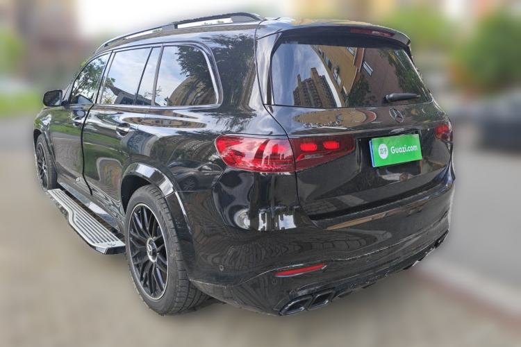 Used Mercedes-Benz GLS-Class 2022 GLS 450 7-seater small windows 21-inch wheels Mexican specification Rear Left 45 Deg