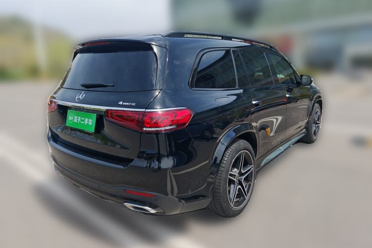 Used Mercedes-Benz GLS-Class 2022 GLS450 6-seater panoramic roof 21-inch wheels US specification Rear Right 45 Deg