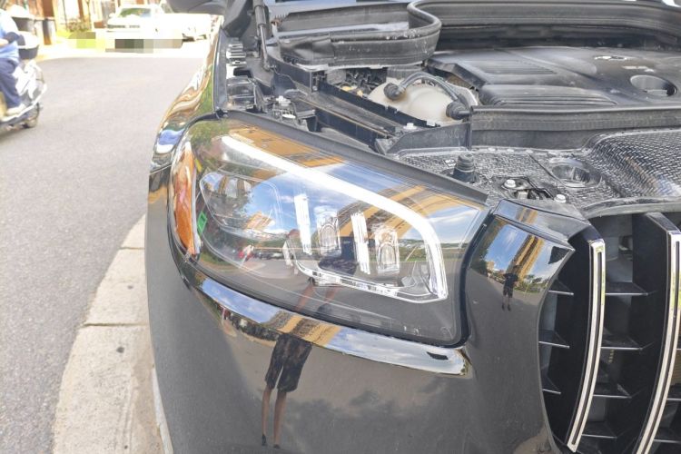 Used Mercedes-Benz GLS-Class 2022 GLS 450 7-seater small windows 21-inch wheels Mexican specification Right Front Headlight