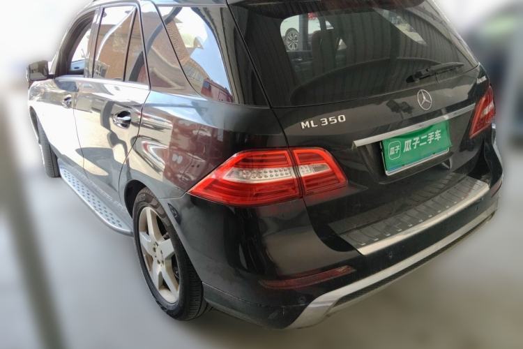 Used Mercedes-Benz M-Class 2012 ML 350 Luxury Edition Rear Left 45 Deg