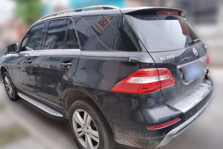 Used Mercedes-Benz M-Class 2012 ML 350 Sport Edition Rear Left 45 Deg