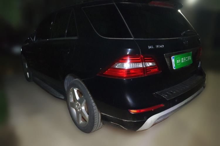 Used Mercedes-Benz M-Class 2012 ML 350 Luxury Edition Rear Left 45 Deg