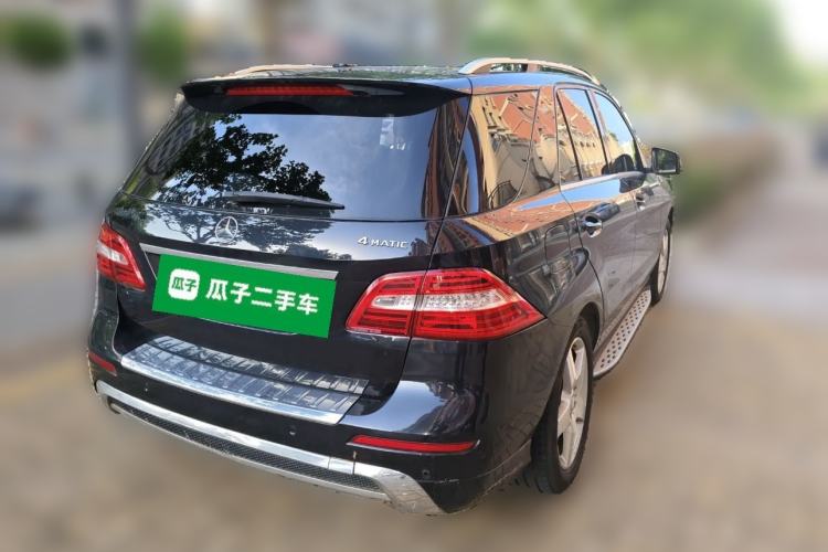 Used Mercedes-Benz M-Class 2012 ML 350 Luxury Edition Rear Right 45 Deg