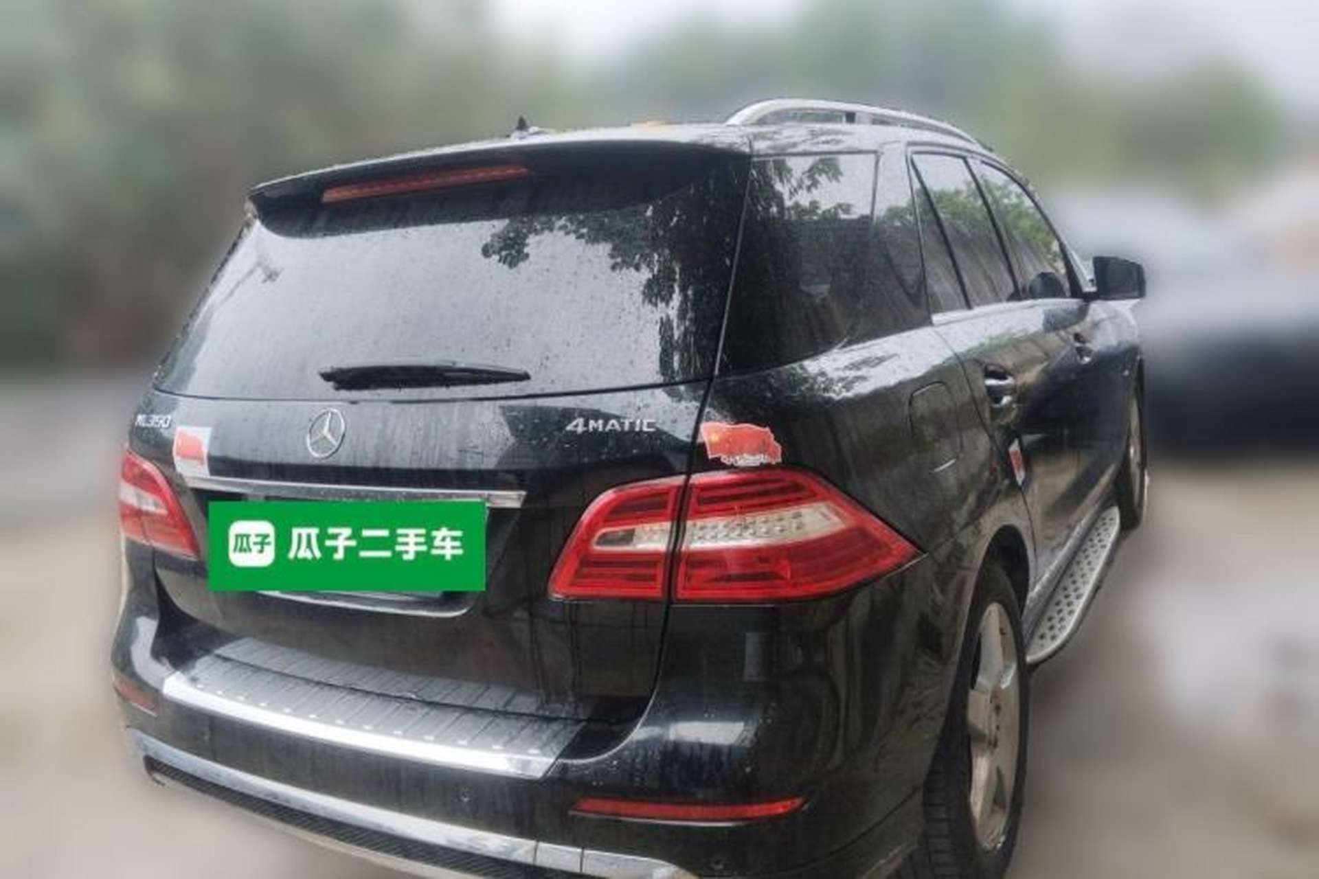 Used Mercedes-Benz M-Class 2012 ML 350 Luxury Edition Rear Right 45 Deg