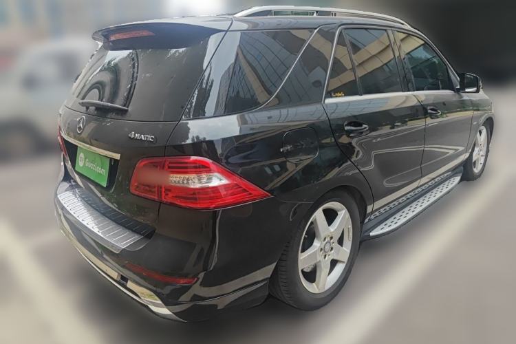 Used Mercedes-Benz M-Class 2012 ML 350 Luxury Edition Rear Right 45 Deg
