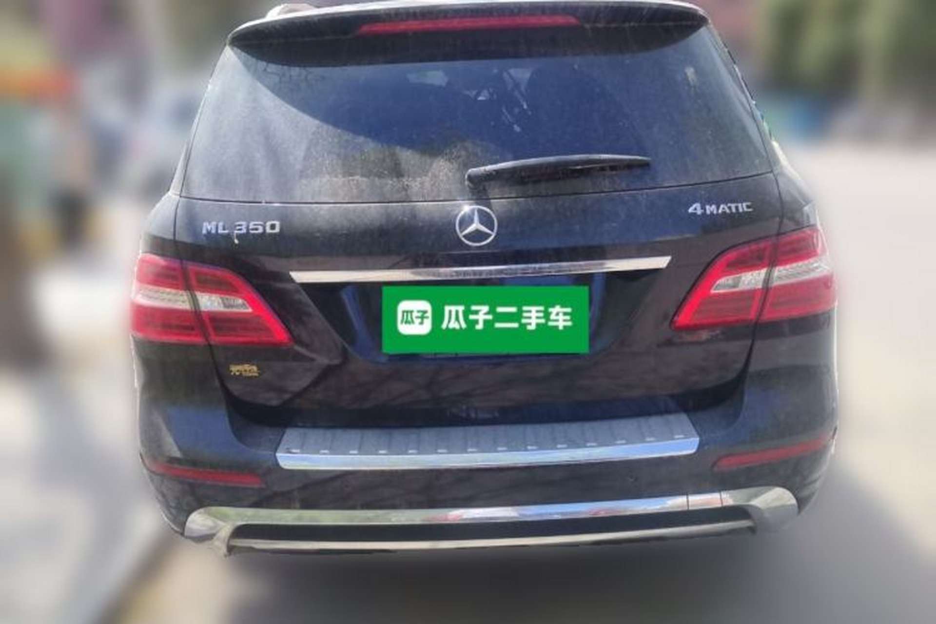 Used Mercedes-Benz M-Class 2012 ML 350 Luxury Edition Rear