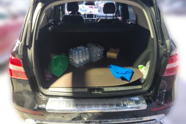 Used Mercedes-Benz M-Class 2012 ML 350 Luxury Edition Trunk