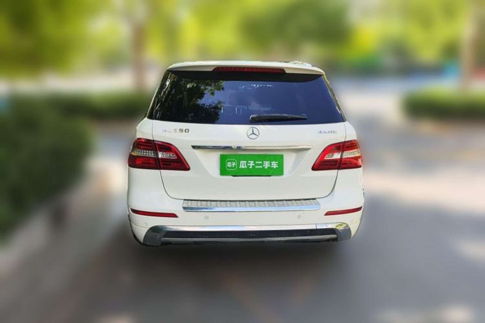 Used Mercedes-Benz M-Class 2012 ML 350 Luxury Edition Rear