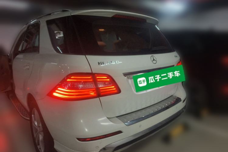 Used Mercedes-Benz M-Class 2012 ML 350 Sport Edition Rear Left 45 Deg