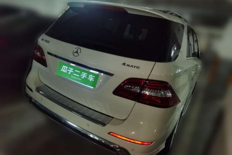 Used Mercedes-Benz M-Class 2012 ML 350 Luxury Edition Rear Right 45 Deg