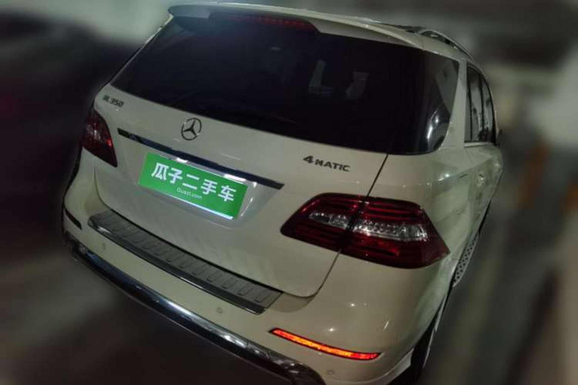 Used Mercedes-Benz M-Class 2012 ML 350 Luxury Edition Rear Right 45 Deg