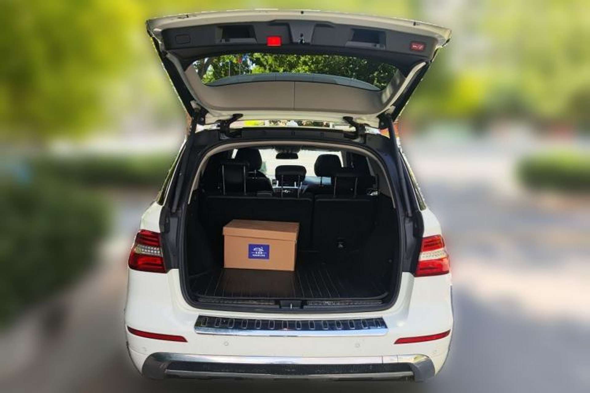 Used Mercedes-Benz M-Class 2012 ML 350 Luxury Edition Trunk