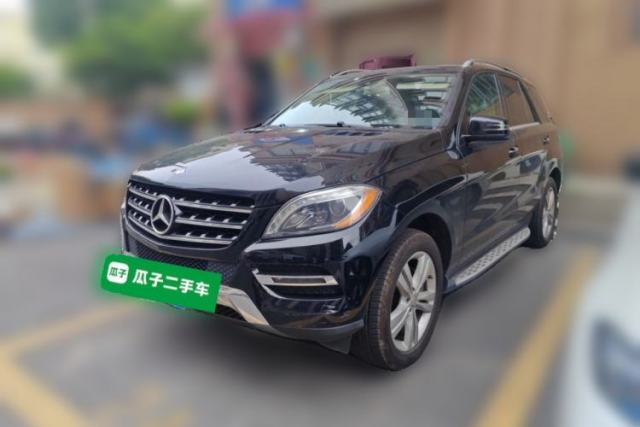 Used Mercedes-Benz M-Class Mercedes-Benz Classic ML350 (parallel import), 3.5-liter, 2014, gasoline, five-seater.