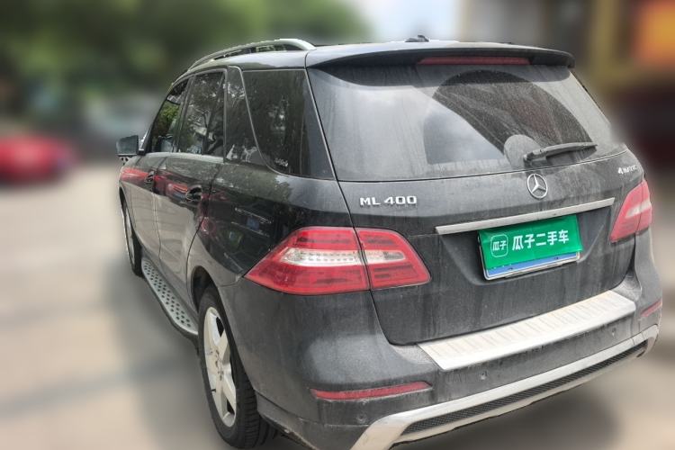 Used Mercedes-Benz M-Class 2014 ML 400 4MATIC Luxury Model Rear Left 45 Deg