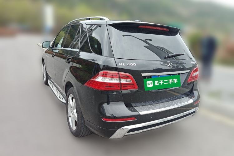 Used Mercedes-Benz M-Class 2014 ML 400 4MATIC Luxury Model Rear Left 45 Deg