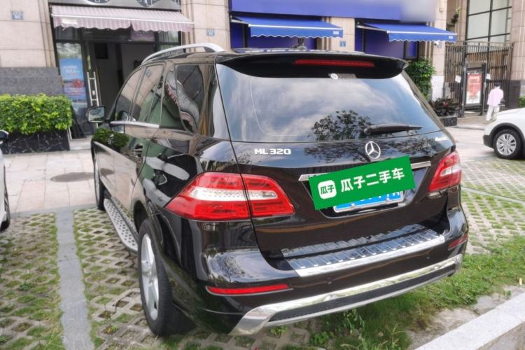 Used Mercedes-Benz M-Class 2014 ML 320 4MATIC Rear Left 45 Deg