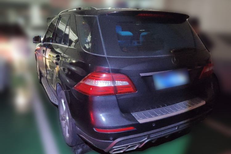 Used Mercedes-Benz M-Class 2014 ML 320 4MATIC Rear Left 45 Deg
