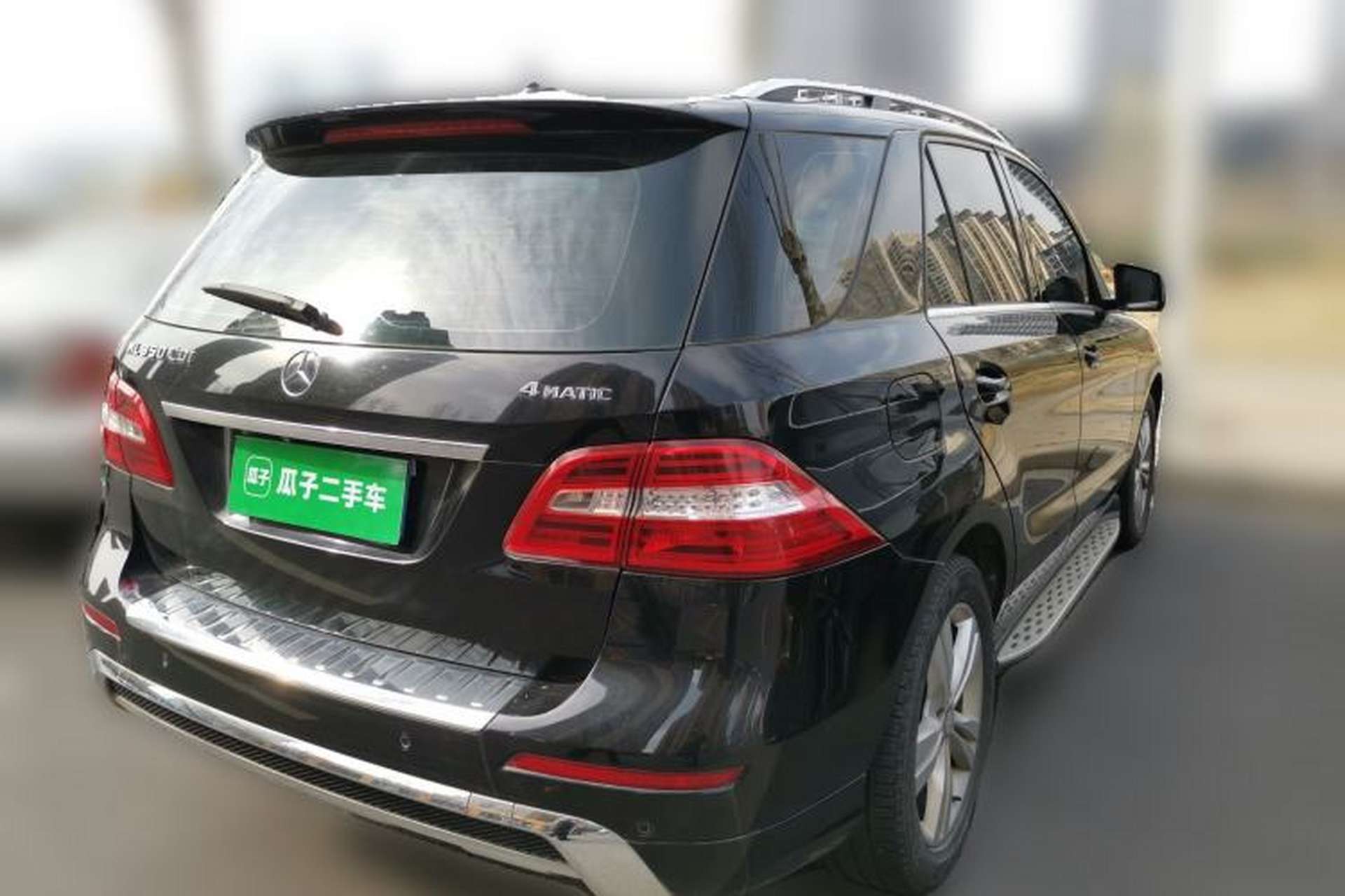 Used Mercedes-Benz M-Class 2014 ML 350 CDI 4MATIC Rear Right 45 Deg