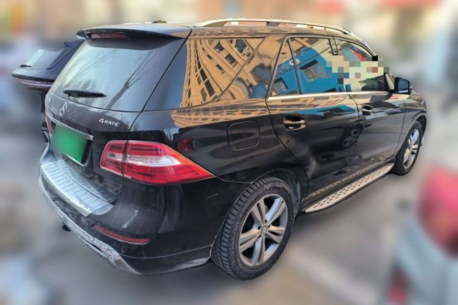 Used Mercedes-Benz M-Class 2014 ML 350 CDI 4MATIC Rear Right 45 Deg