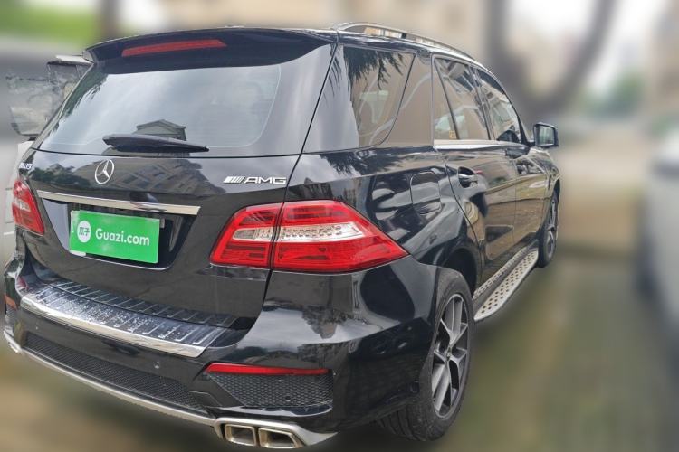 Used Mercedes-Benz M-Class 2014 ML 320 4MATIC Rear Right 45 Deg