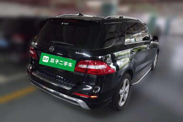 Used Mercedes-Benz M-Class 2014 ML 320 4MATIC Rear Right 45 Deg