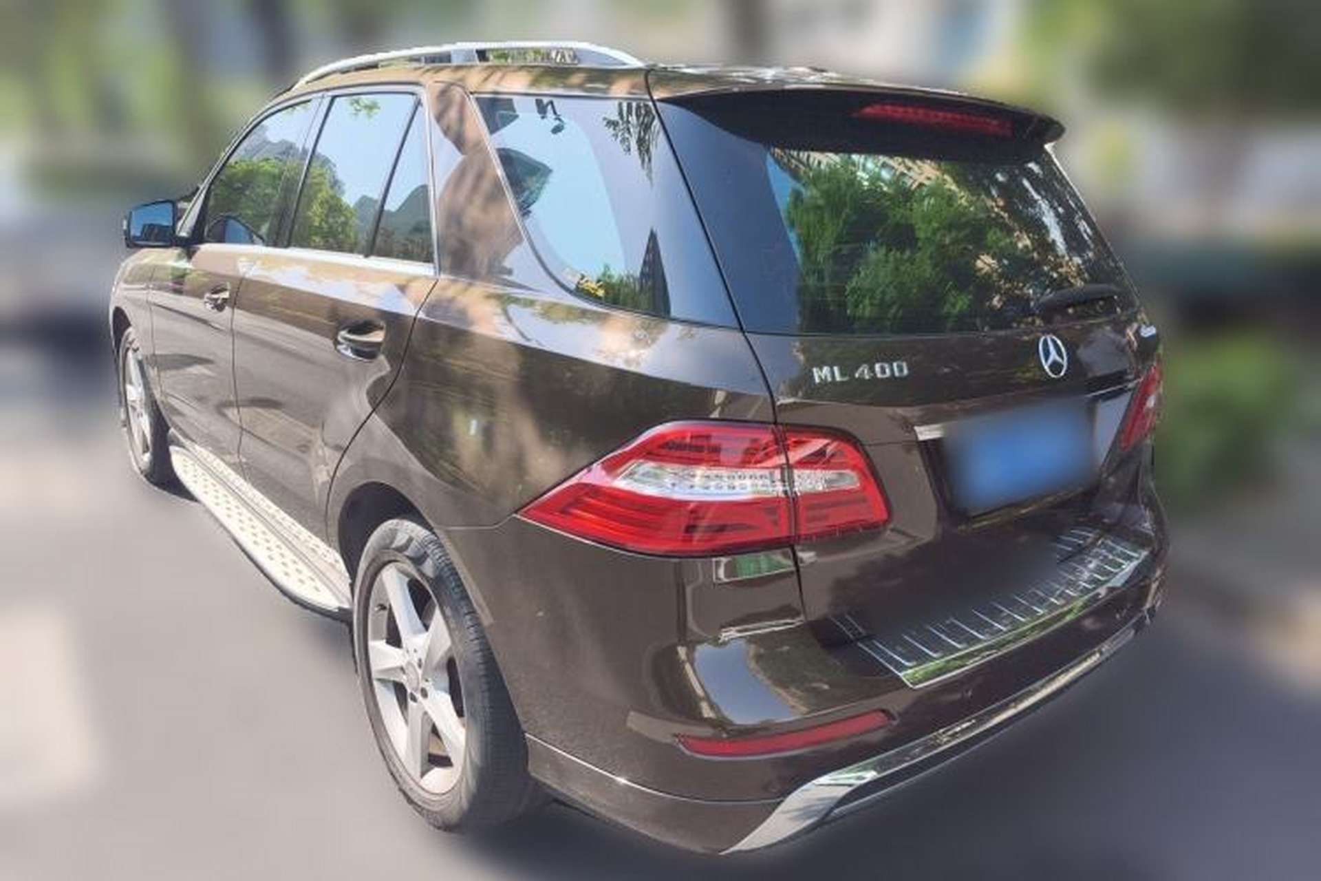 Used Mercedes-Benz M-Class 2014 ML 400 4MATIC Dynamic Model Rear Left 45 Deg
