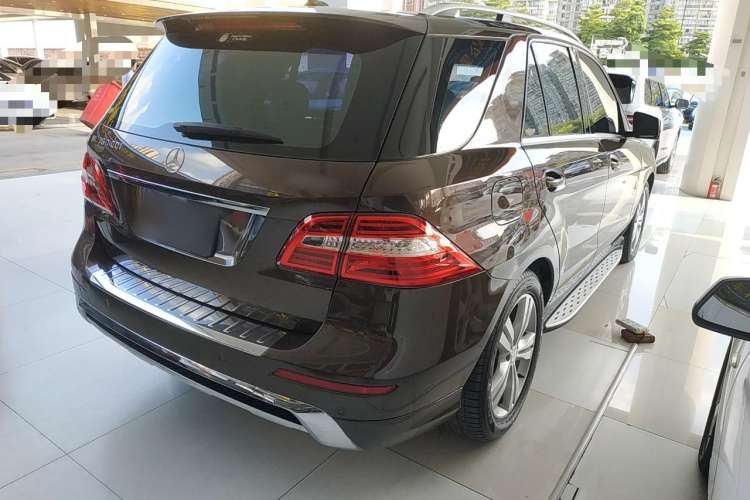 Used Mercedes-Benz M-Class 2014 ML 350 CDI 4MATIC Rear Right 45 Deg