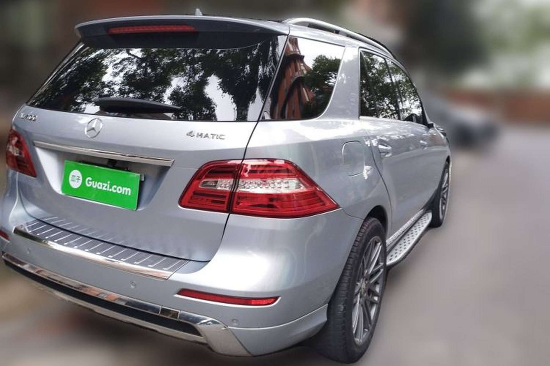 Used Mercedes-Benz M-Class 2014 ML 400 4MATIC Luxury Model Rear Right 45 Deg