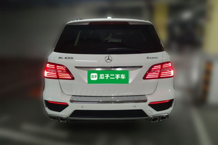 Used Mercedes-Benz M-Class 2014 ML 400 4MATIC Luxury Model Rear