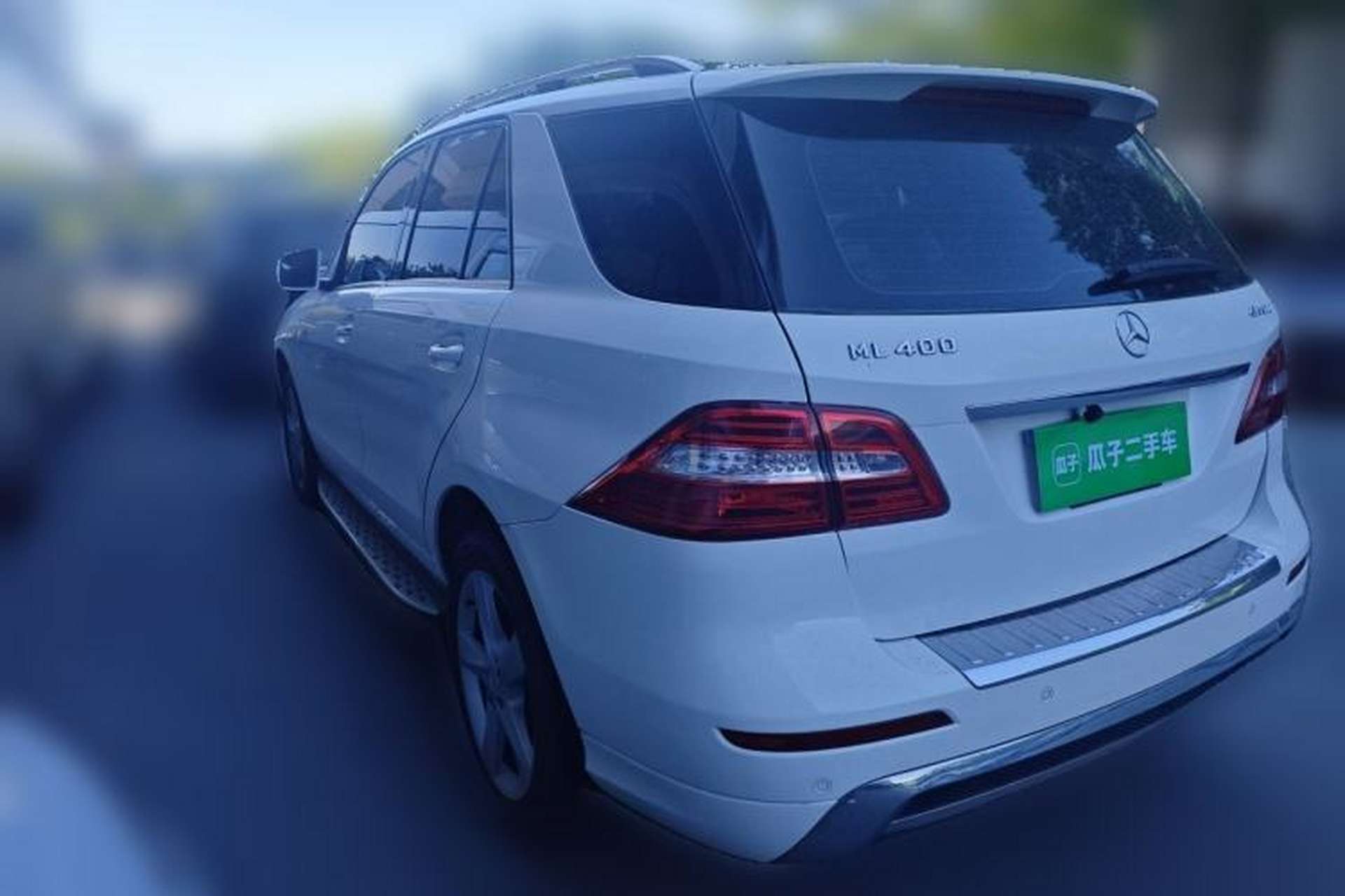 Used Mercedes-Benz M-Class 2014 ML 400 4MATIC Dynamic Model Rear Left 45 Deg