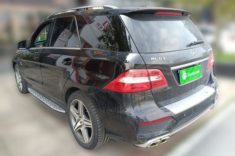Used Mercedes-Benz M-Class 2015 ML 400 4MATIC Luxury Model Rear Left 45 Deg