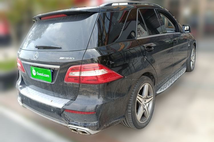 Used Mercedes-Benz M-Class 2015 ML 400 4MATIC Luxury Model Rear Right 45 Deg