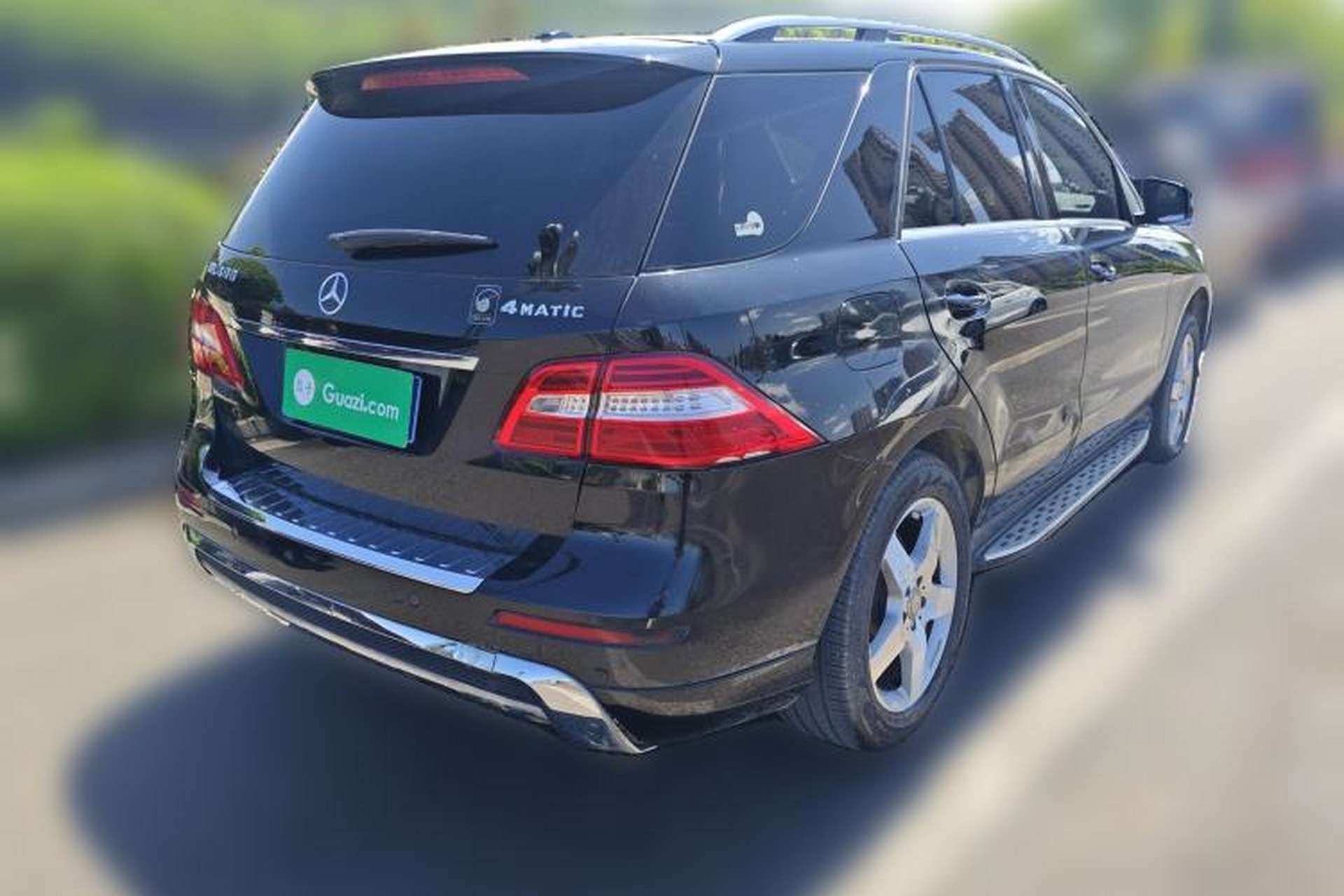 Used Mercedes-Benz M-Class 2015 ML 400 4MATIC Luxury Model Rear Right 45 Deg