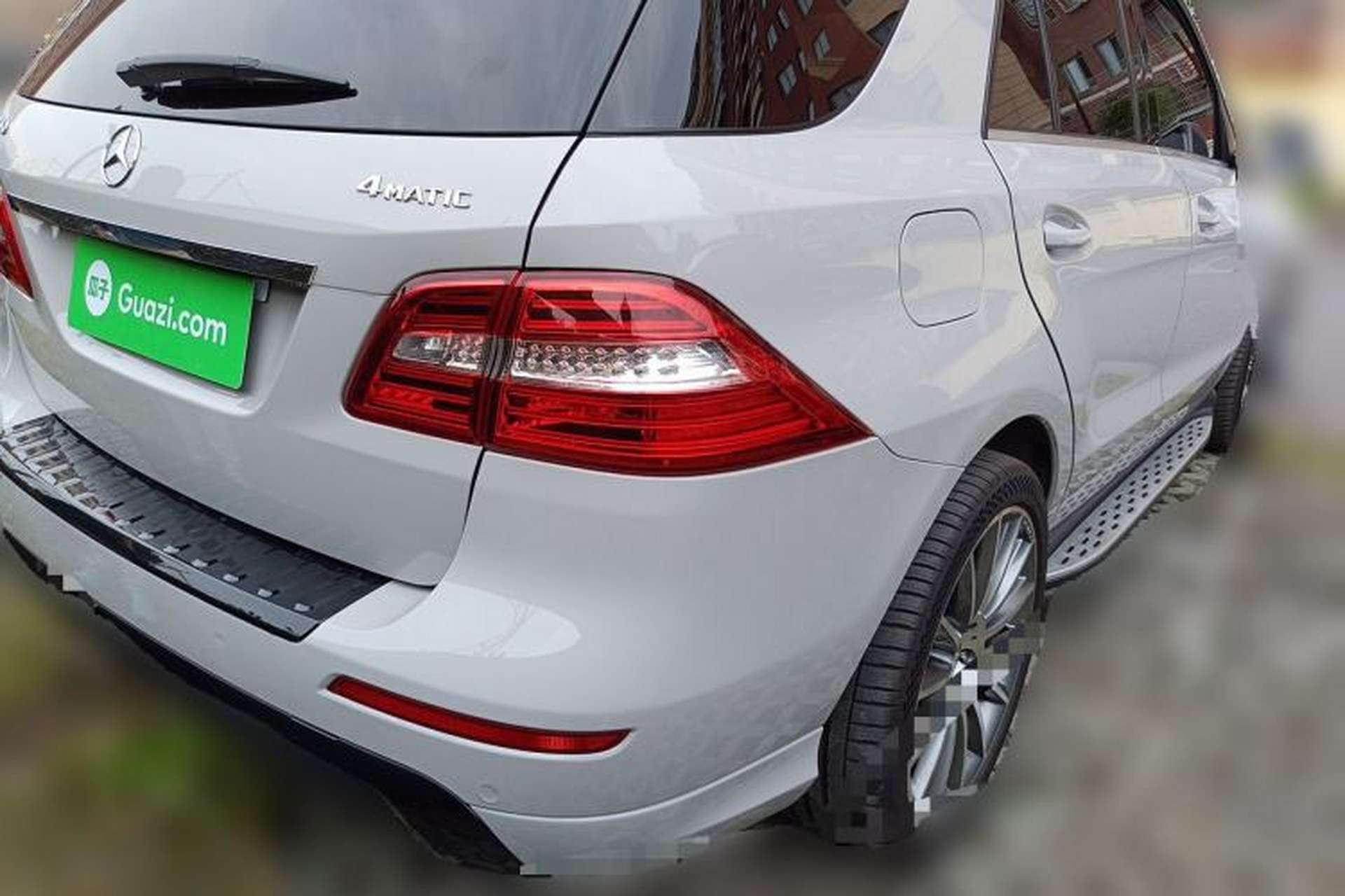 Used Mercedes-Benz M-Class 2015 ML 400 4MATIC Luxury Model Rear Right 45 Deg