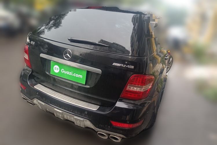 Used Mercedes-Benz M-Class AMG 2011 AMG ML 63 Rear Right 45 Deg