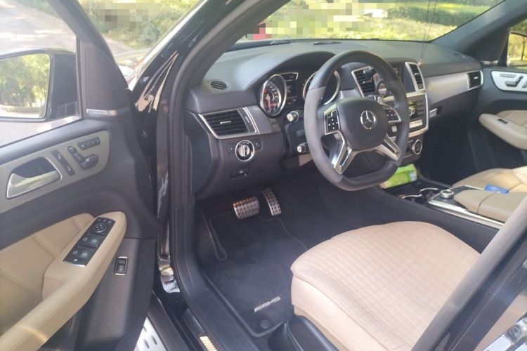 Used Mercedes-Benz M-Class AMG 2012 AMG ML 63 Driver Seat