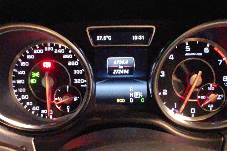 Used Mercedes-Benz M-Class AMG 2014 AMG ML 63 Instrument Cluster