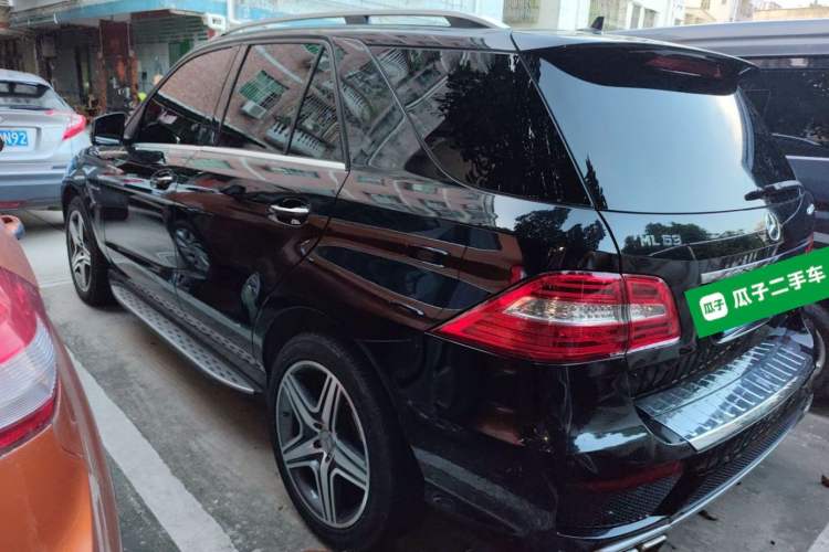 Used Mercedes-Benz M-Class AMG 2014 AMG ML 63 Rear Left 45 Deg