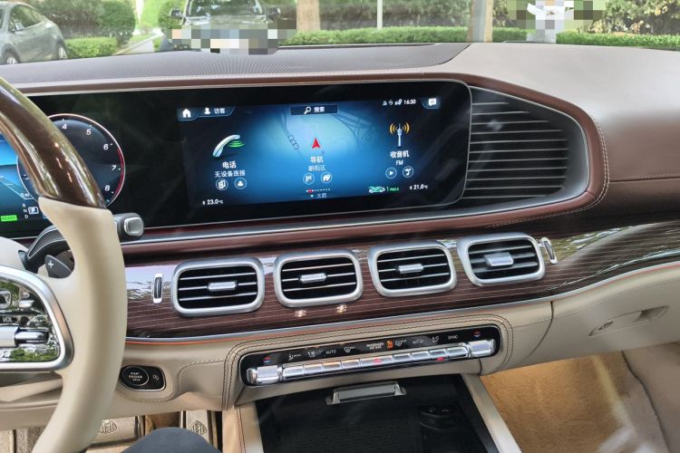 Used Mercedes-Benz Maybach GLS 2022 GLS 480 4MATIC Audio And AC Panel