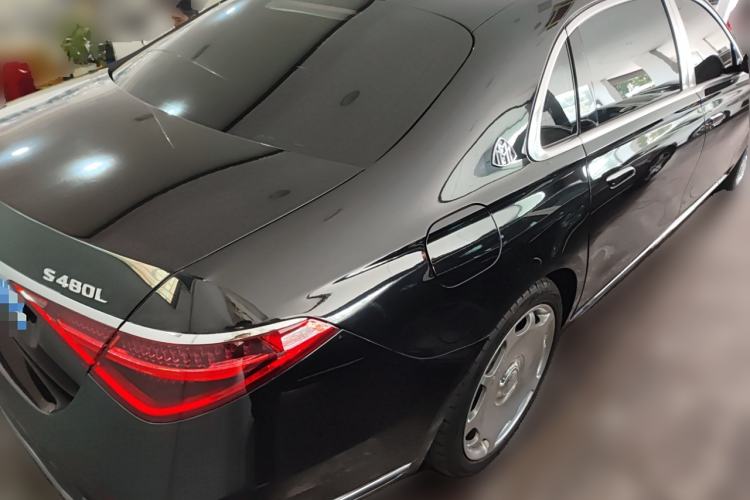 Used Mercedes-Benz Maybach S-Class 2025-Year Restyled S 480 4MATIC Rear Right 45 Deg