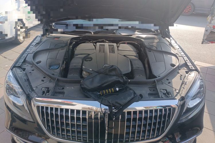 Used Mercedes-Benz Maybach S-Class 2015 S 400 4MATIC Engine Bay