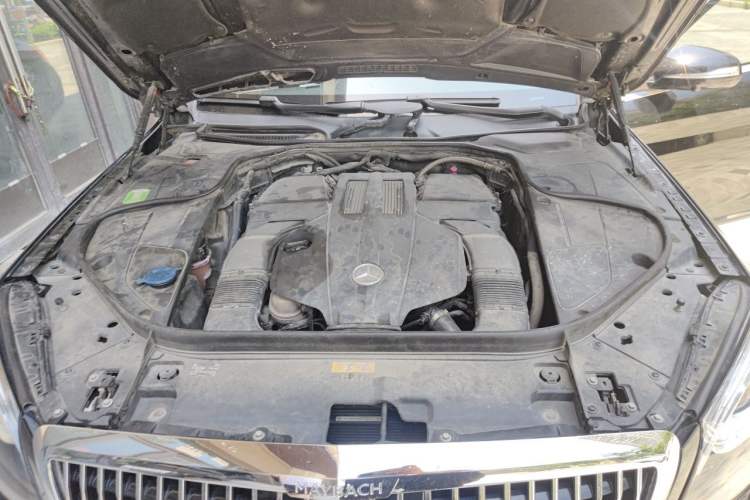 Used Mercedes-Benz Maybach S-Class 2015 S 400 4MATIC Engine Bay