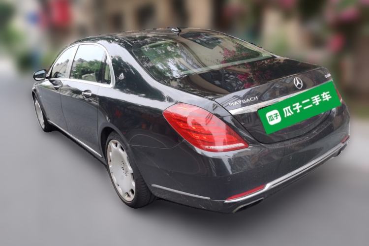 Used Mercedes-Benz Maybach S-Class 2015 S 600 Rear Left 45 Deg