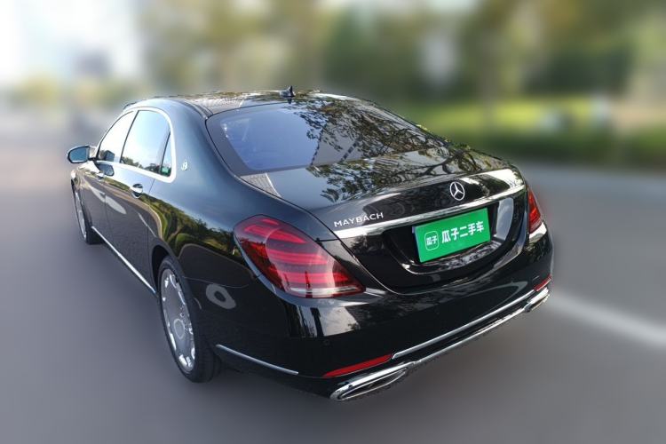 Used Mercedes-Benz Maybach S-Class 2015 S 600 Rear Left 45 Deg